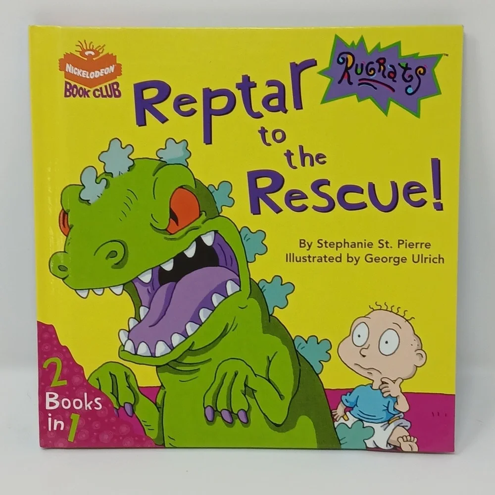 VTG RUGRATS Childrens‎ Mixed Lot Of 4 Nickelodeon Book Club Hardcover Tommy